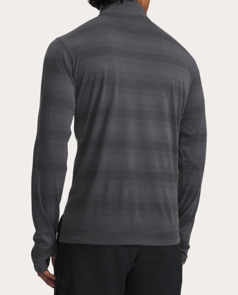 Sweatshirt de Homem UA Velociti 1/4 Zip Cinzento-granito-2