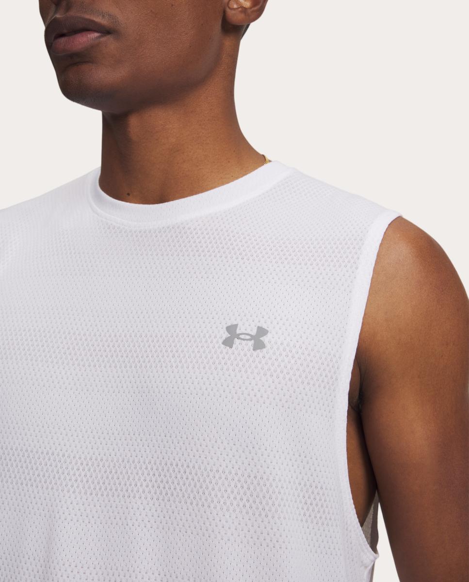 T-shirt de Homem UA Velociti Tank Branco-3