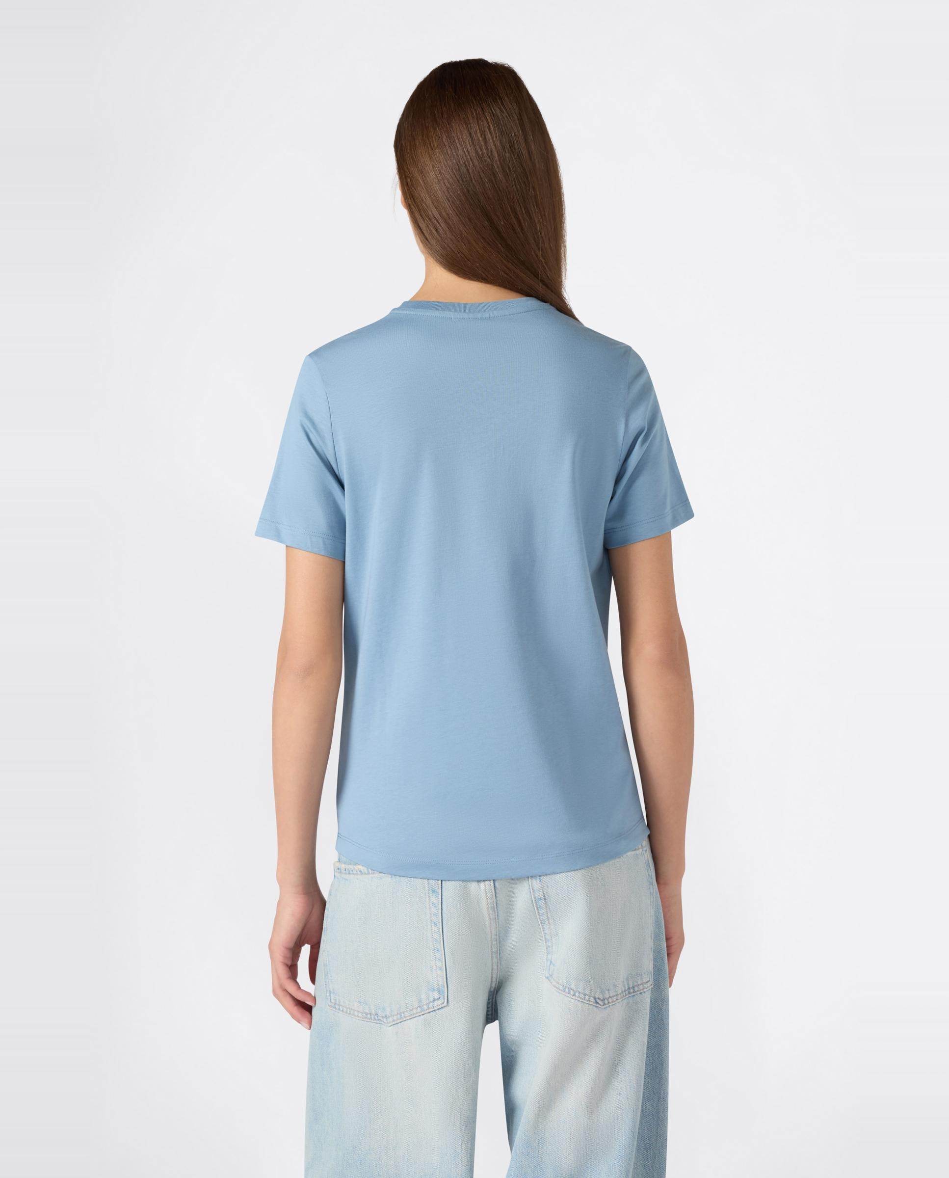 Camisetas Casual de Mujer SS Tee CHAMPION - Azul Azul-2