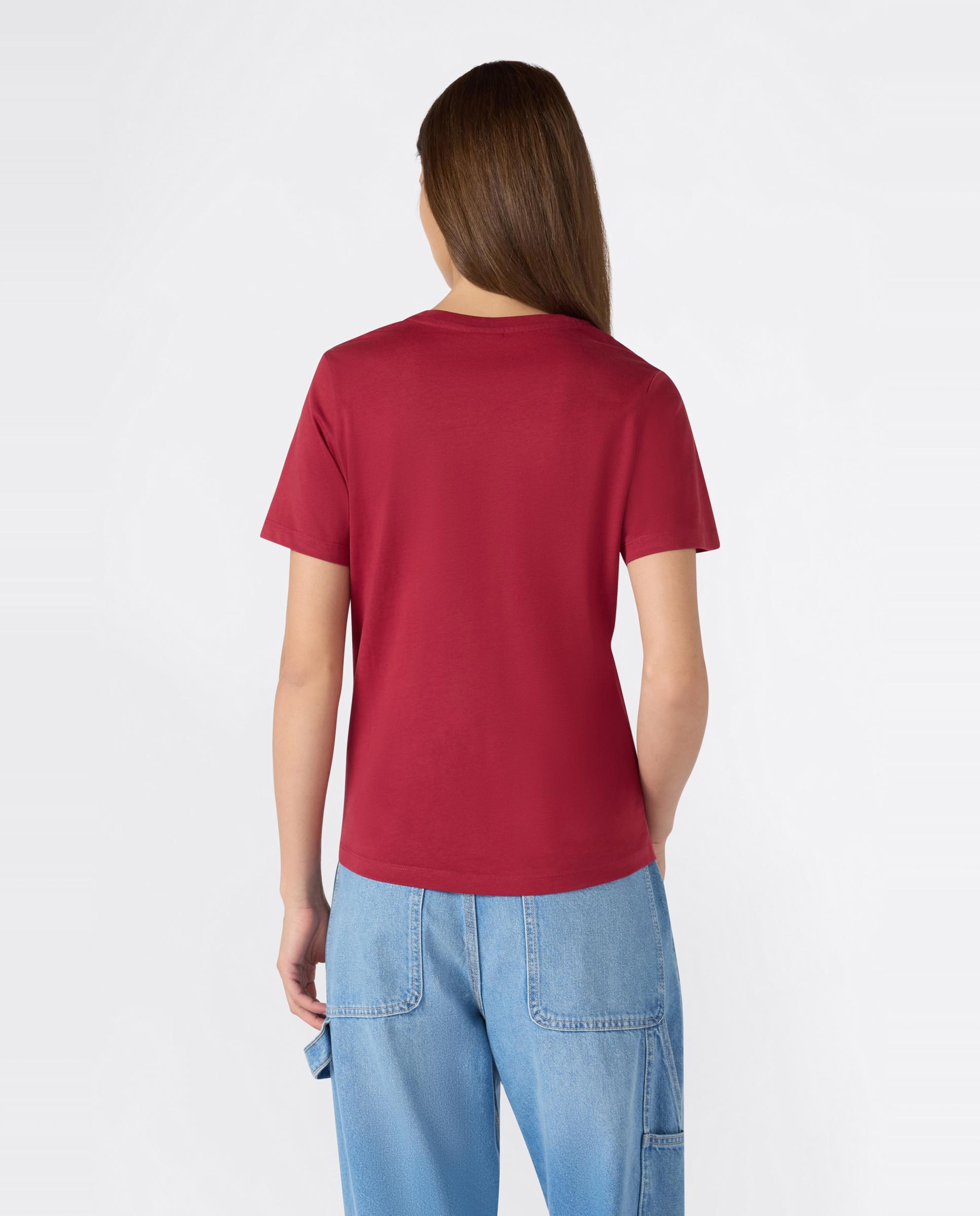 Camisetas Casual de Mujer SS Tee CHAMPION - Rojo Rojo-3