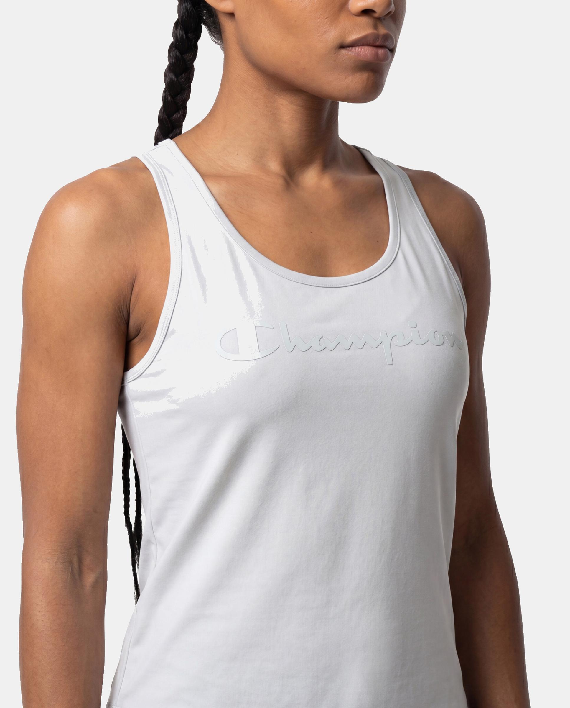 Imagen 0 de Camisetas Casual de Mujer Tank CHAMPION Azul