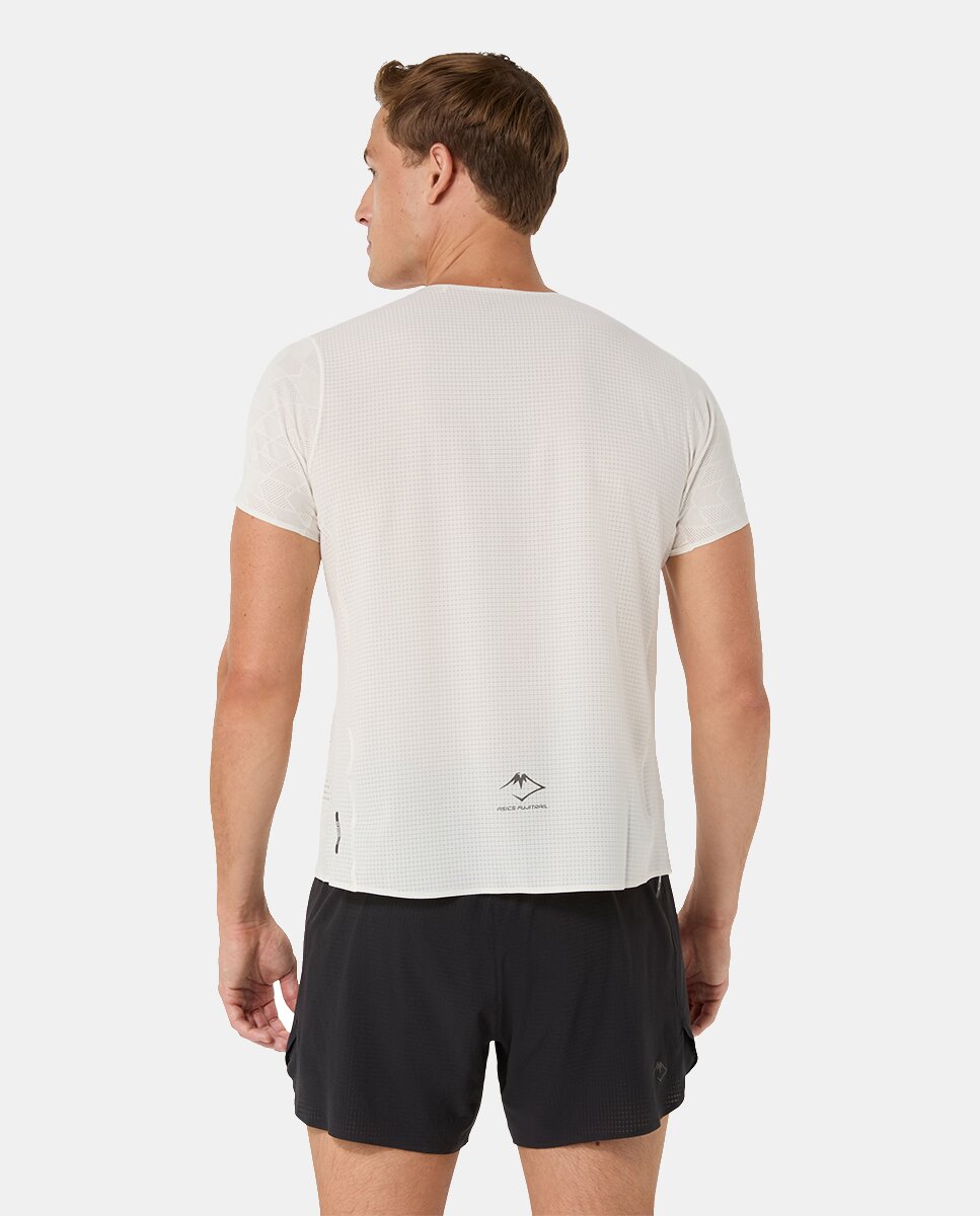 T-shirt de Homem Fujitrail Elite Graphic Ss Top Natural-2