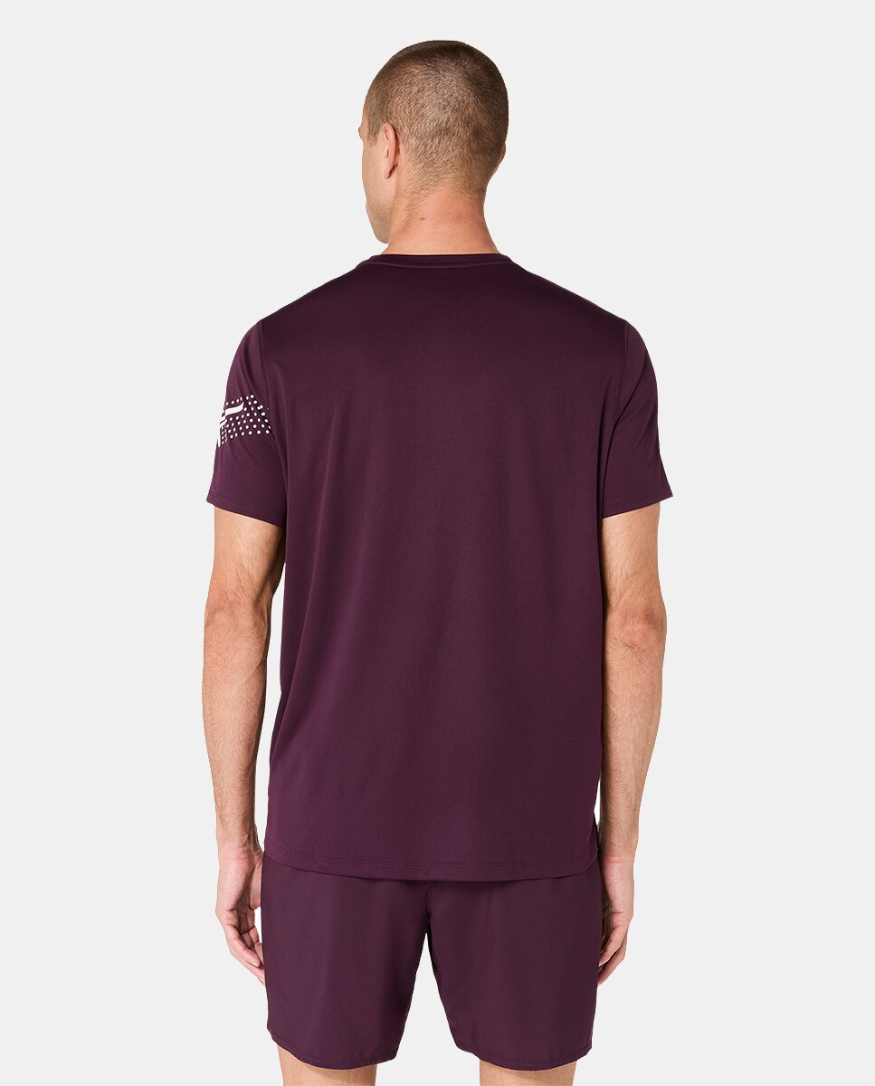 Imagen 2 de Camiseta de hombre Icon Ss Top Asics - Morado Morado