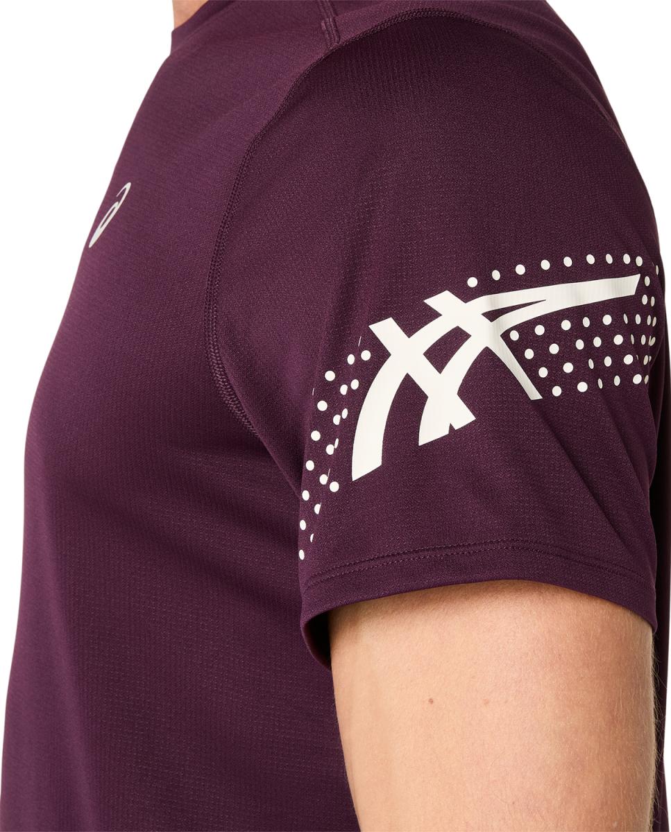 Imagen 6 de Camiseta de hombre Icon Ss Top Asics - Morado Morado