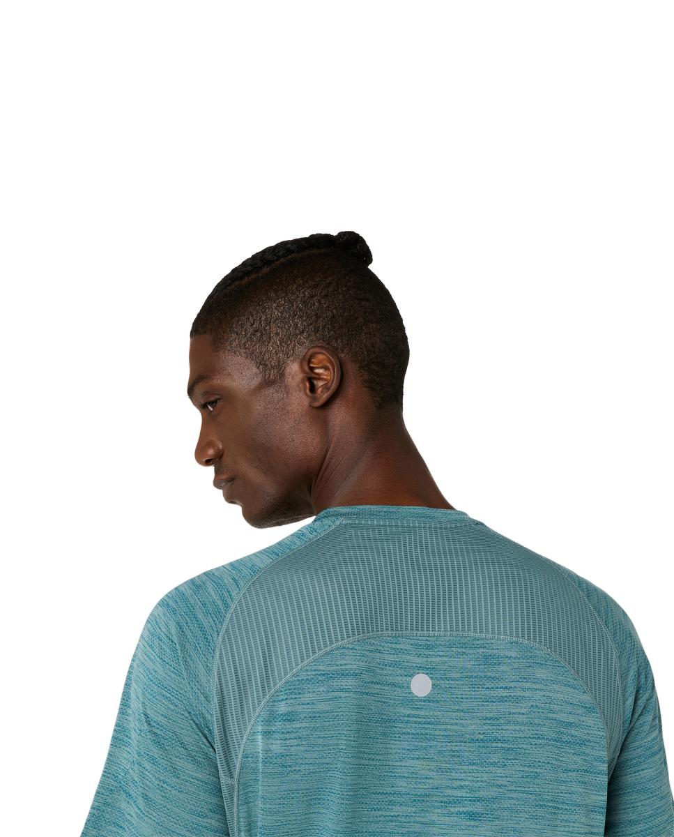 T-shirt de Homem Road Ss Top Cinzento-escuro / Verde-7