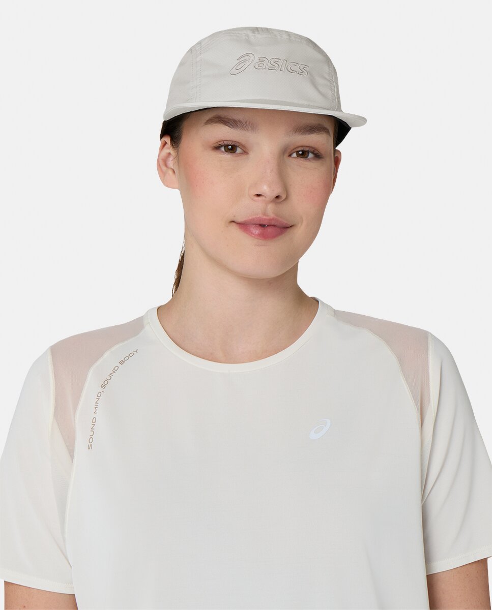 T-shirt de Mulher Road Ss Top Natural-5