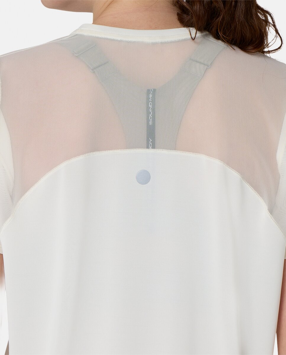 T-shirt de Mulher Road Ss Top Natural-7