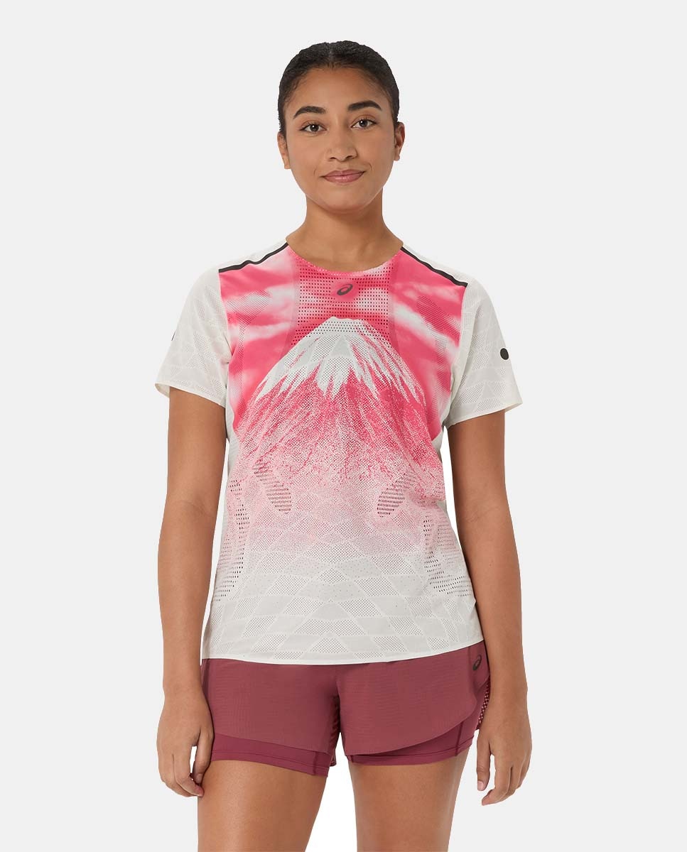 Imagem 0 de T-shirt de Mulher Fujitrail Elite Graphic Ss Top