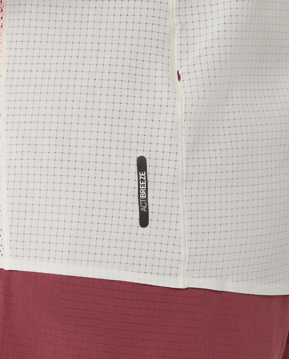 T-shirt de Mulher Fujitrail Elite Graphic Ss Top Natural-6