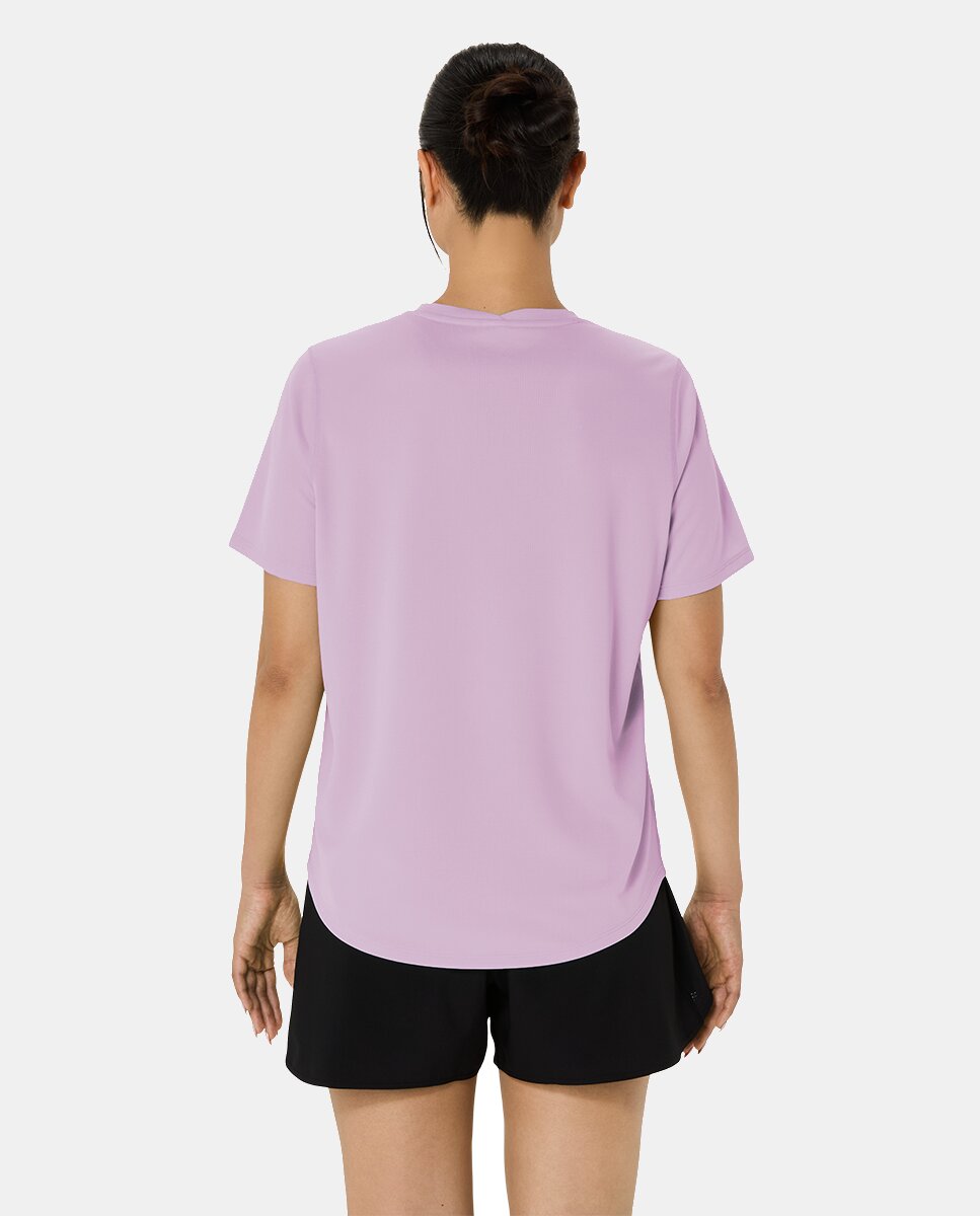 T-shirt de Mulher Core Ss Top Rosa-pastel-2