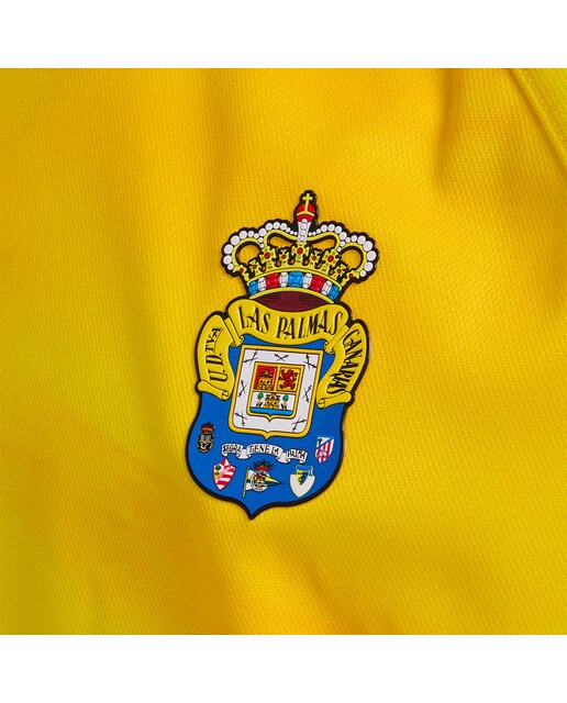 T-shirt de Homem 1.º Equipamento UD Las Palmas 2023-2024 Amarelo-4