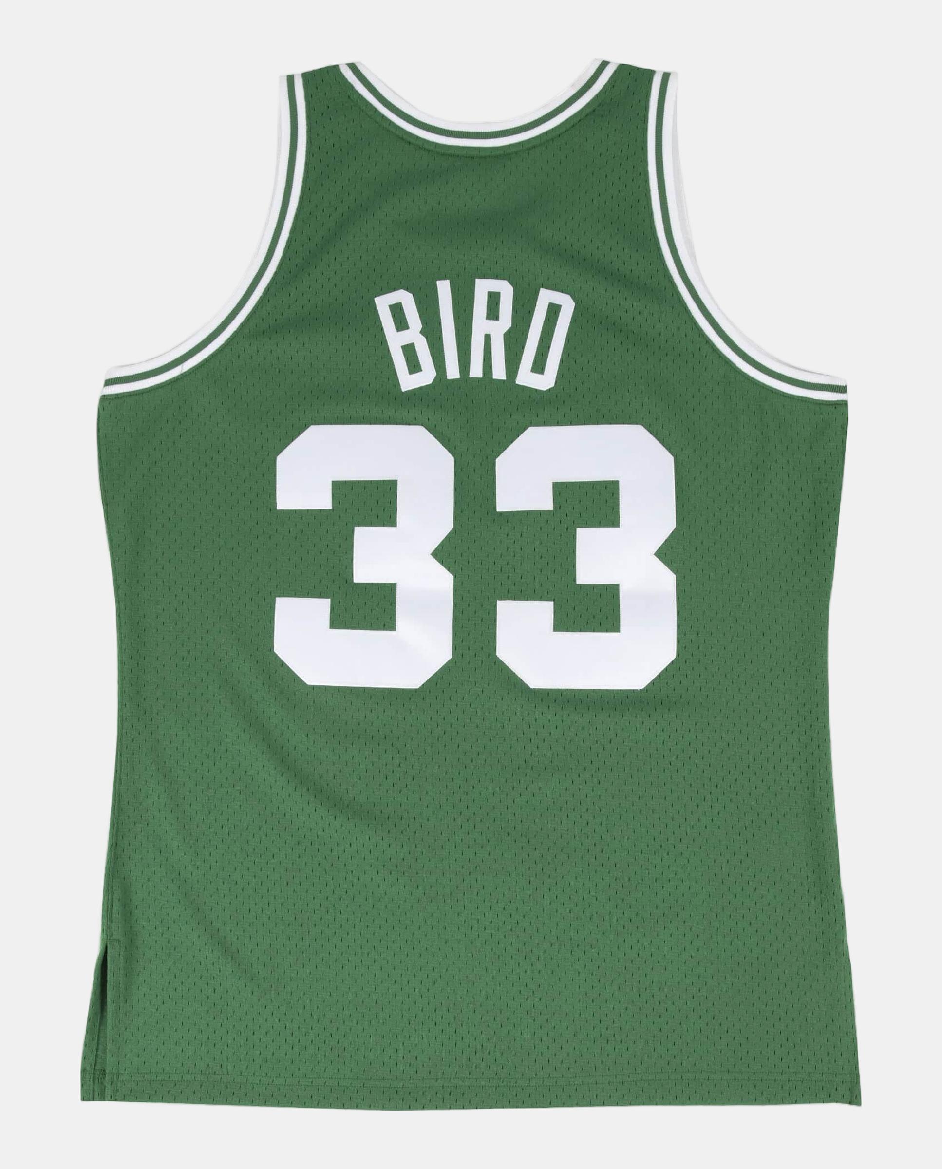Camiseta de hombre Swingam Boston Celtics Larry Bird 1985 Mitchell and Ness - Verde Verde-2