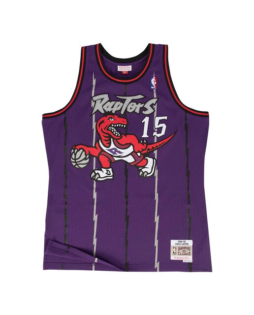 Imagen 0 de Camiseta de hombre Swingman Toronto Raptors Vince Carter 1998 Mitchell and Ness Morado