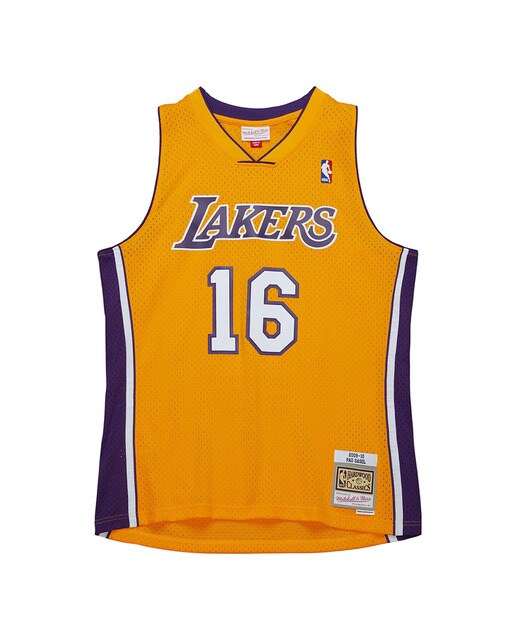 MITCHELL AND NESS - Camiseta de hombre Swingman Los Angeles Lakers Pau Gasol 2009 Mitchell and Ness.