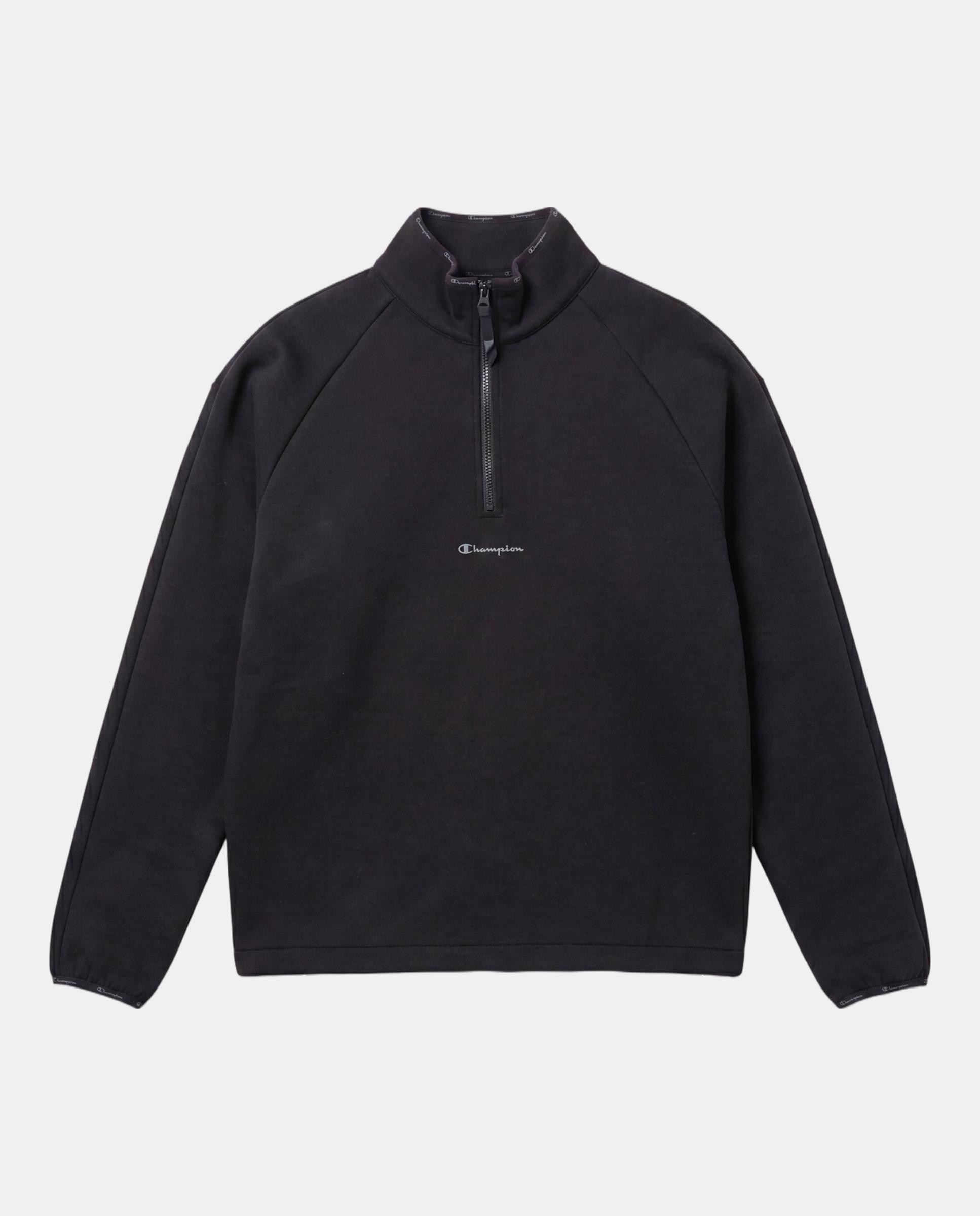 Sweatshirts Casual Half Zip Sweatshirt Preto-5