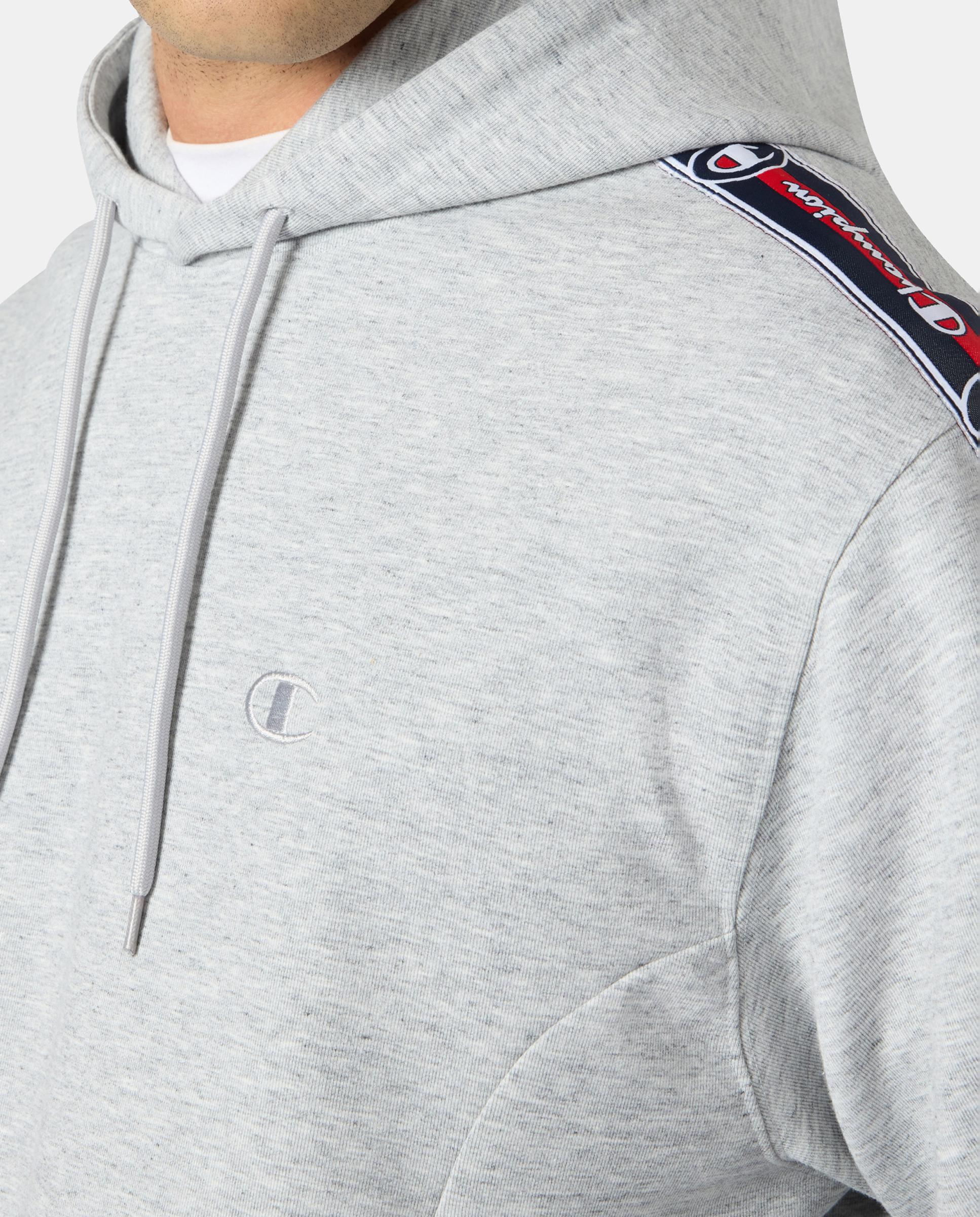 Sweatshirts Casual Hooded Sweatshirt Cinzento-2