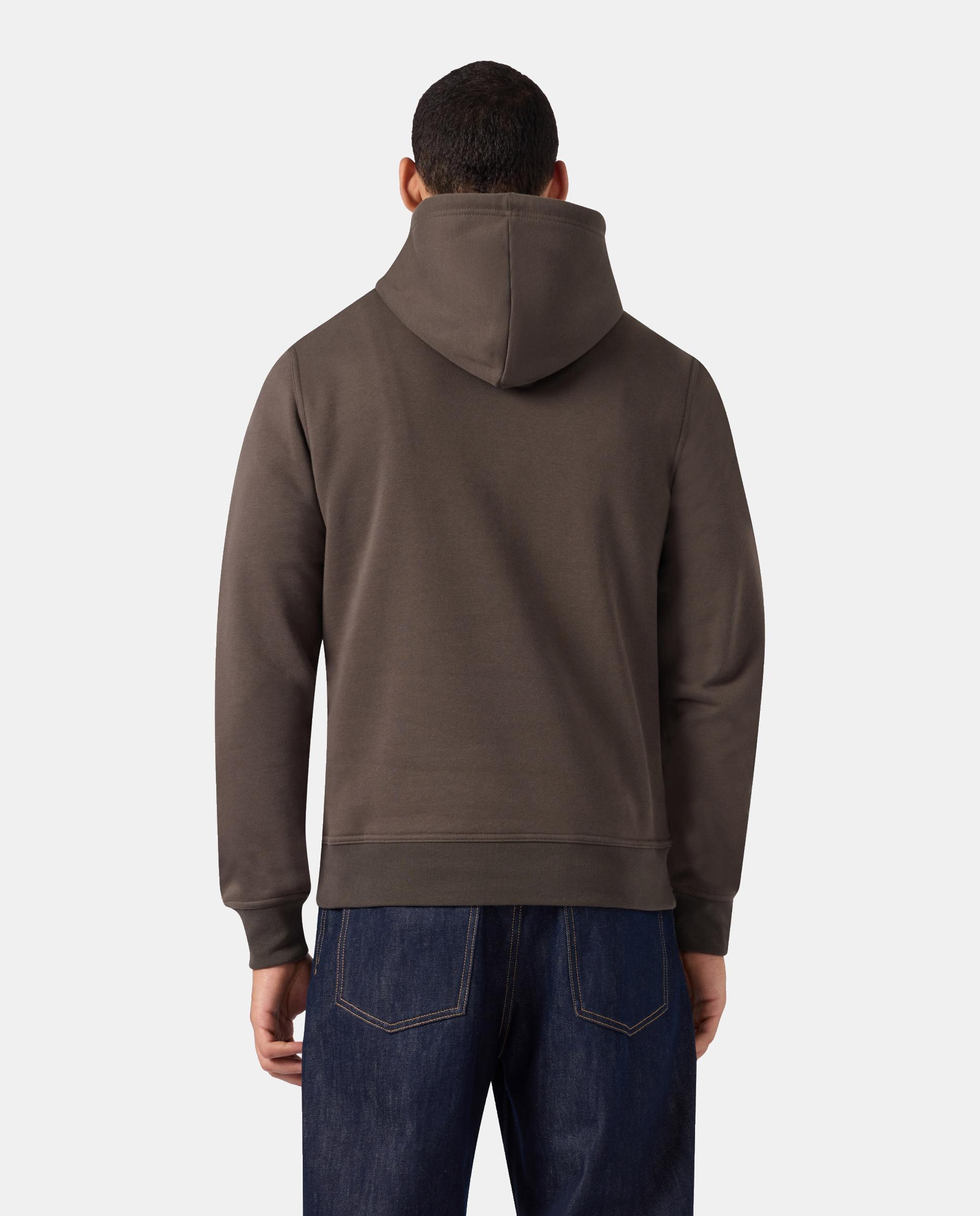 Sweatshirts Casual Hooded Sweatshirt Verde-2