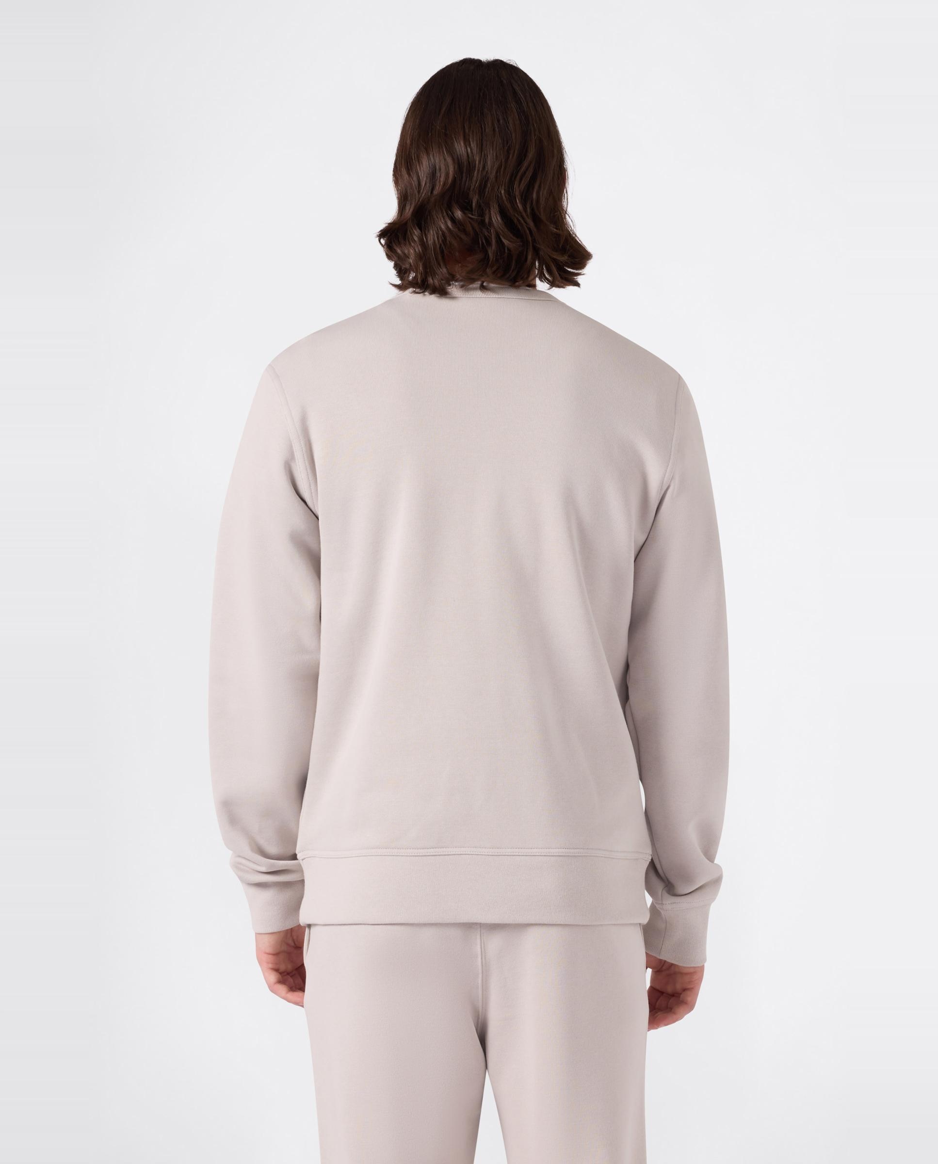 Sweatshirts Casual Crewneck Sweatshirt Castanho-3