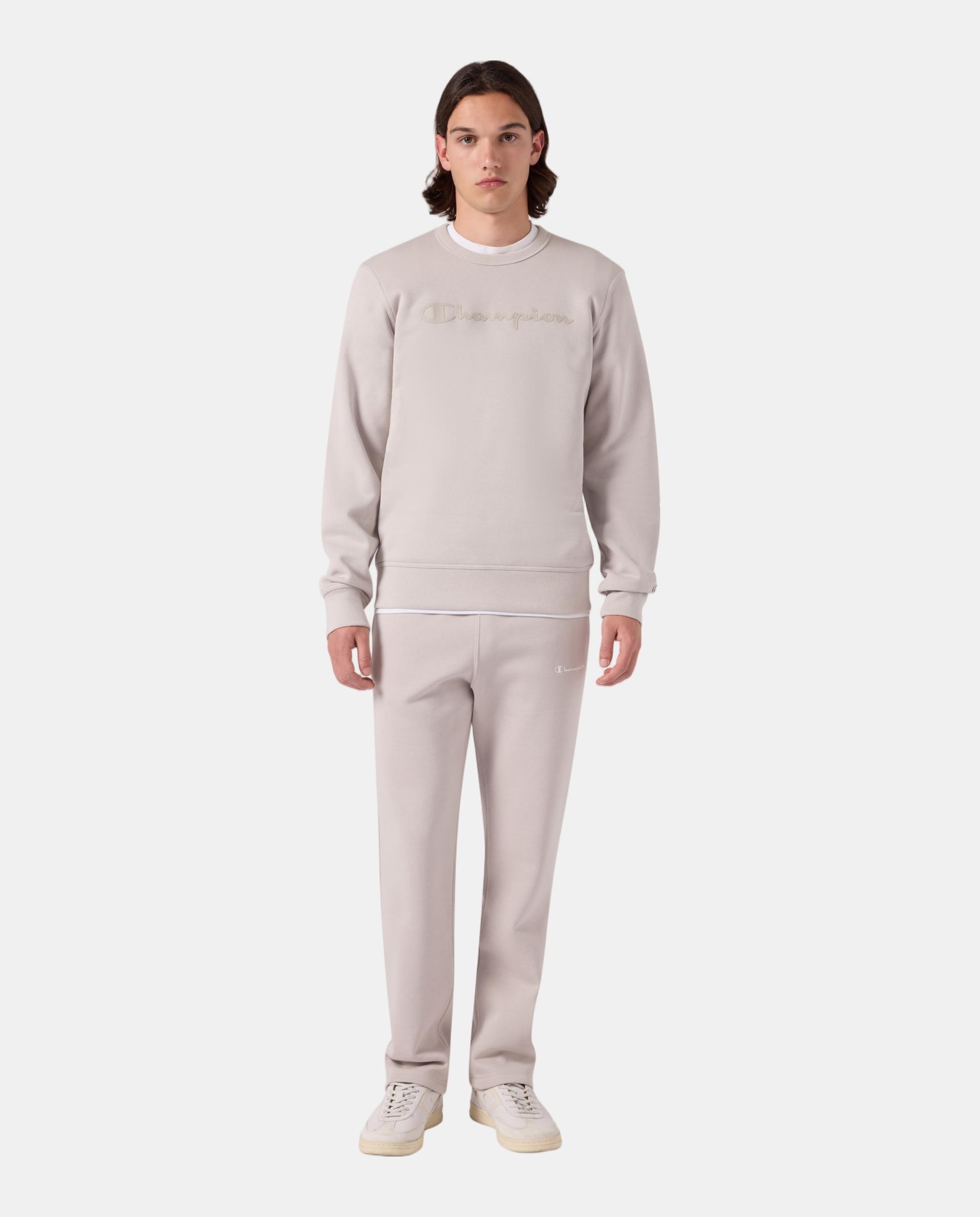 Sweatshirts Casual Crewneck Sweatshirt Castanho-5