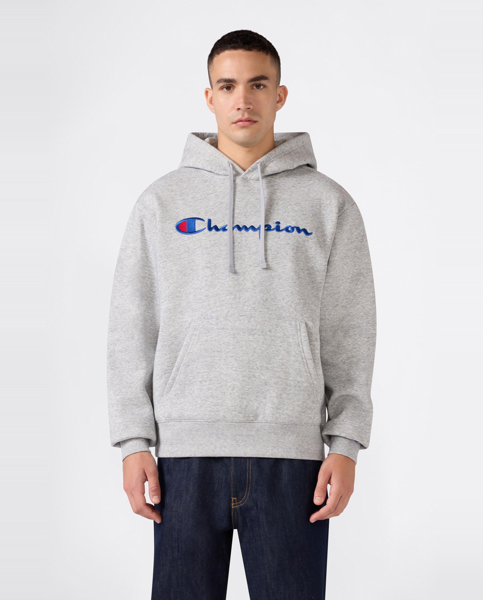 Sweatshirts Casual Hooded Sweatshirt Cinzento-4
