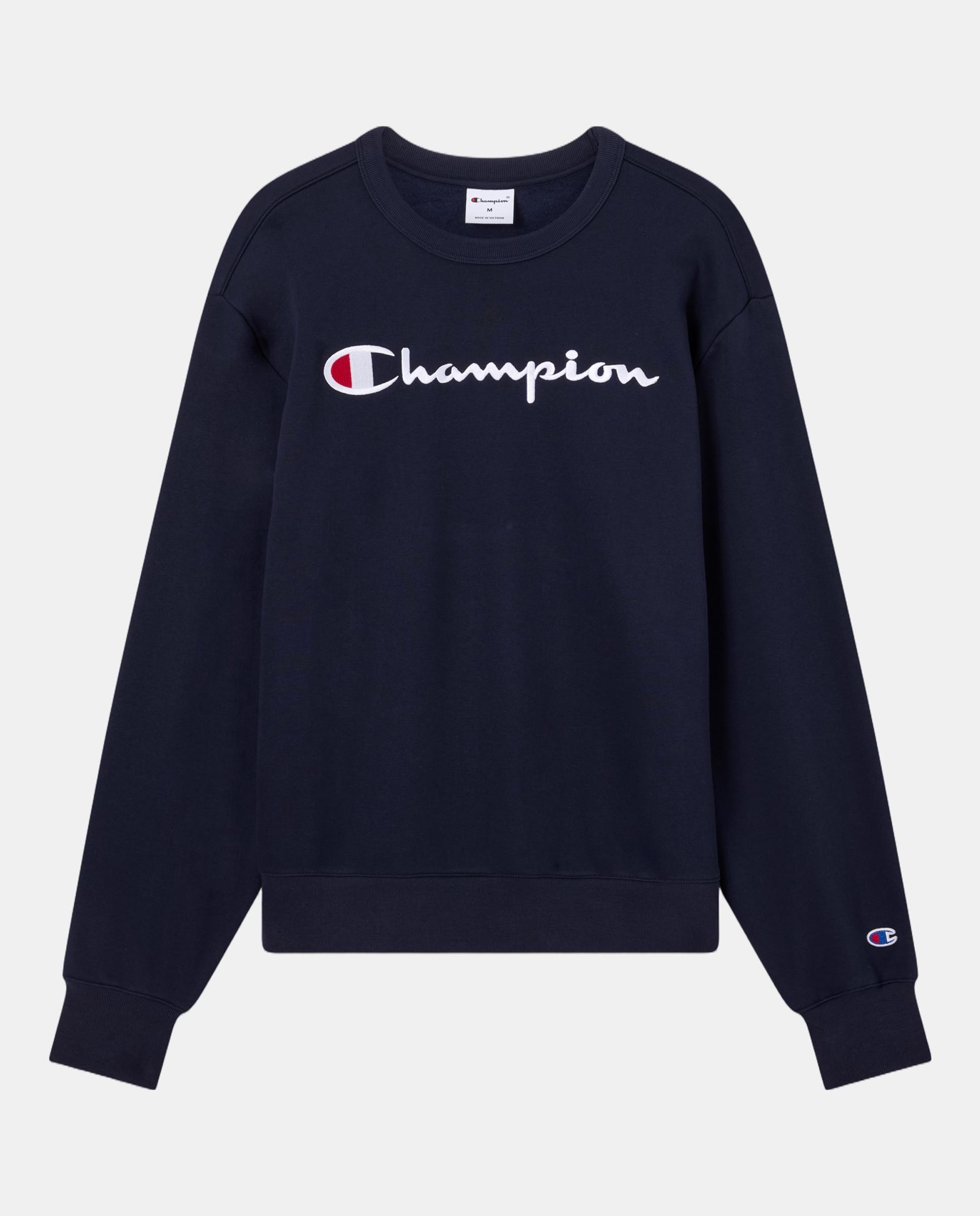 Sweatshirts Casual Crewneck Sweatshirt Azul-4