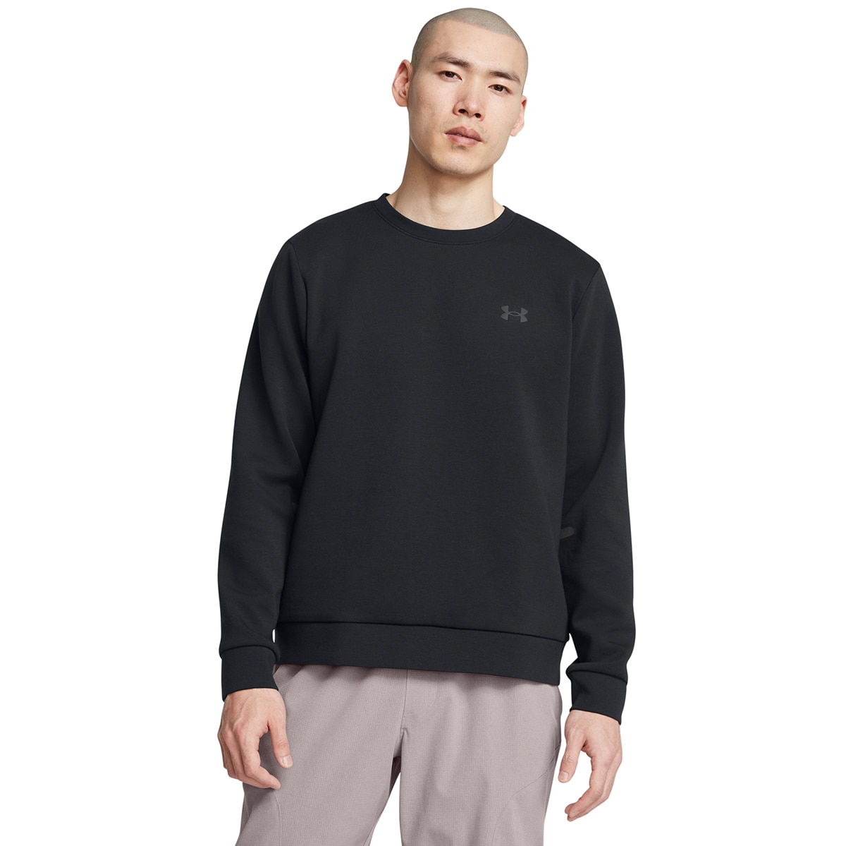 Imagem 0 de Sweatshirt Casual de Homem Ua Unstoppable Flc Crew Eu-Blk