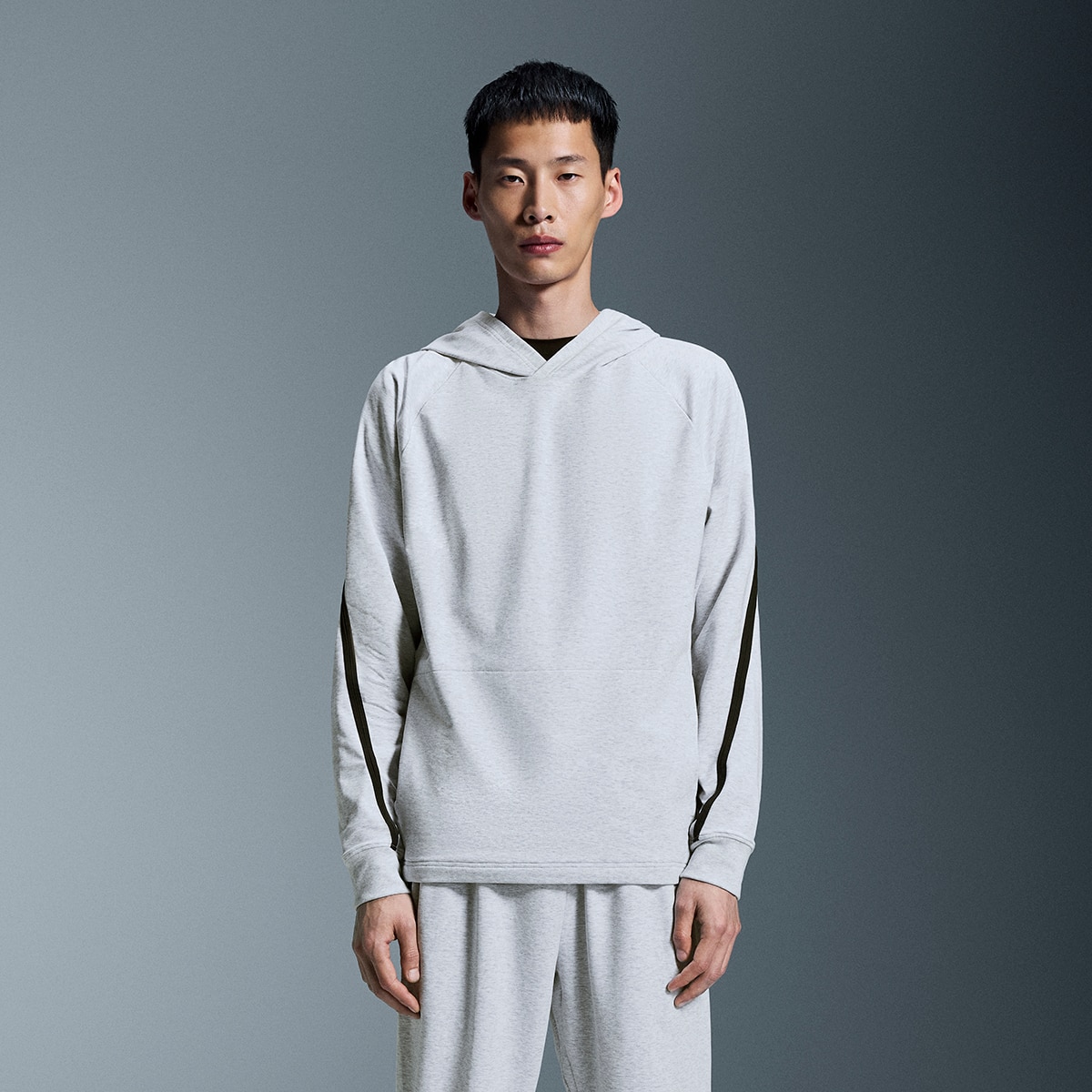 Sudadera de hombre Studio Hoodie On - Gris Gris-1