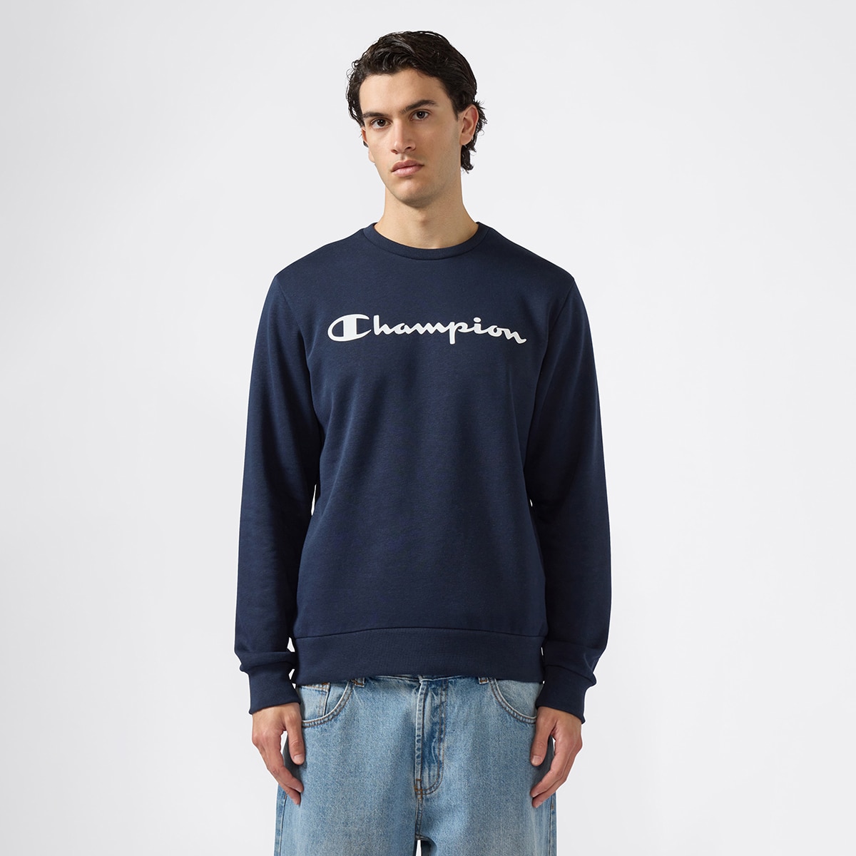 Sweatshirt de homem Champion Azul-marinho-1