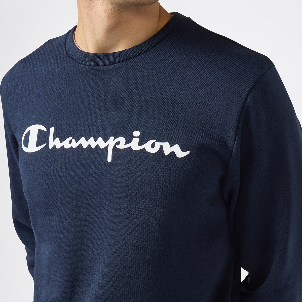 Sweatshirt de homem Champion Azul-marinho-2