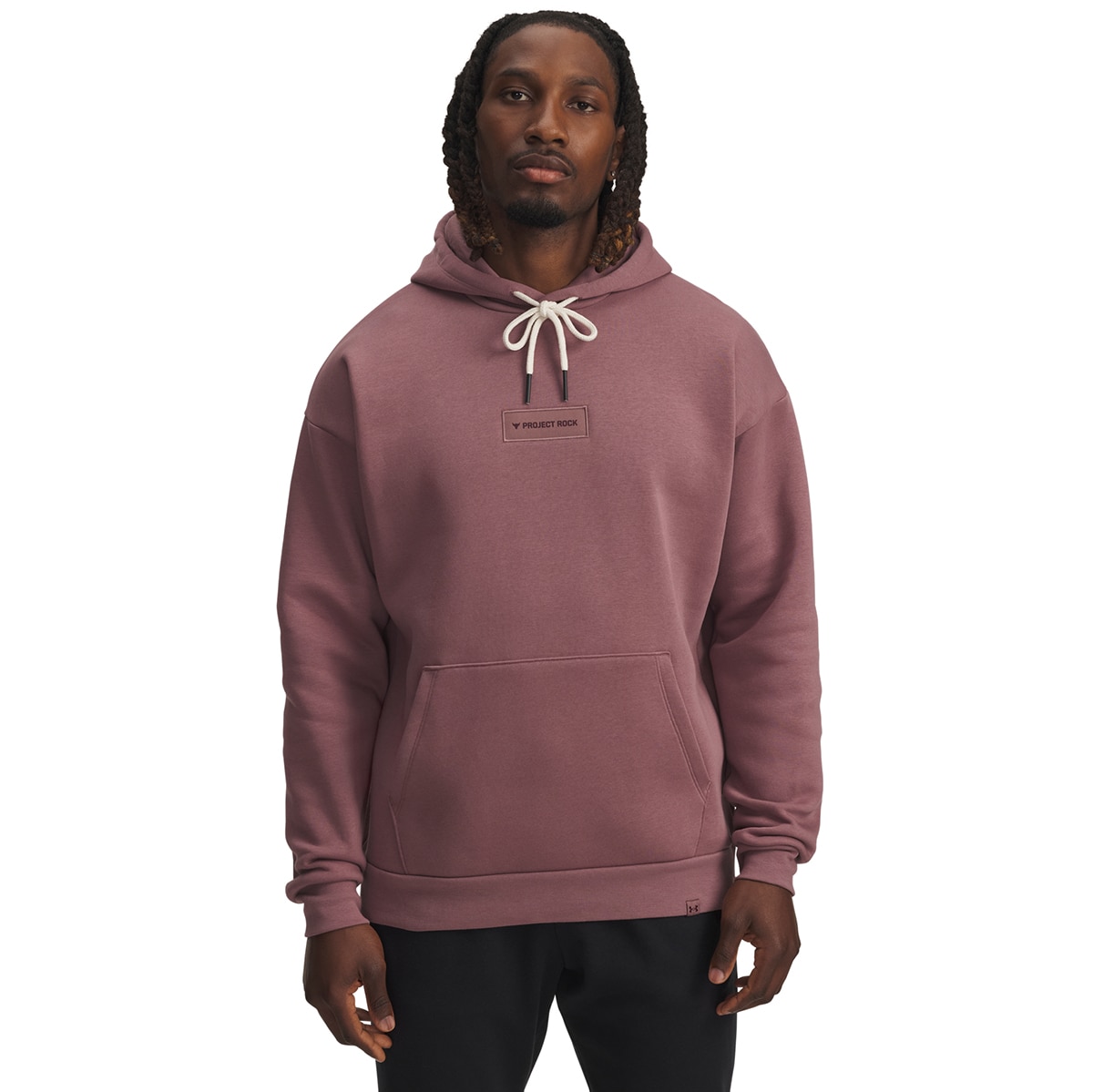 Sweatshirt de Homem Pjt Rock Icon Hdy Castanho-1