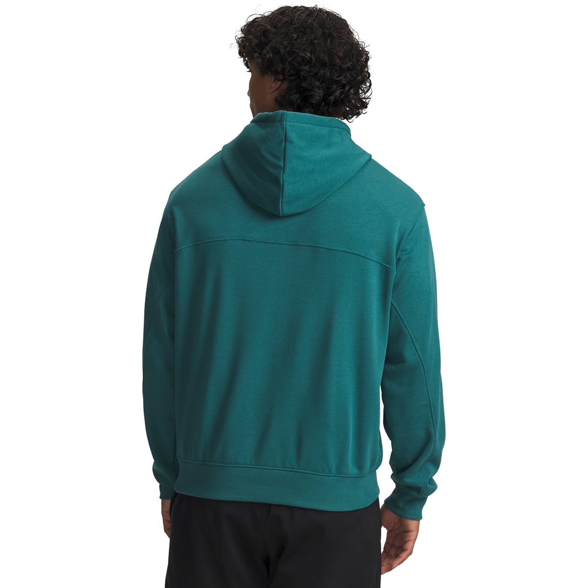 Sweatshirt Casual de Homem UA Rival LW Hoodie Verde-escuro-2