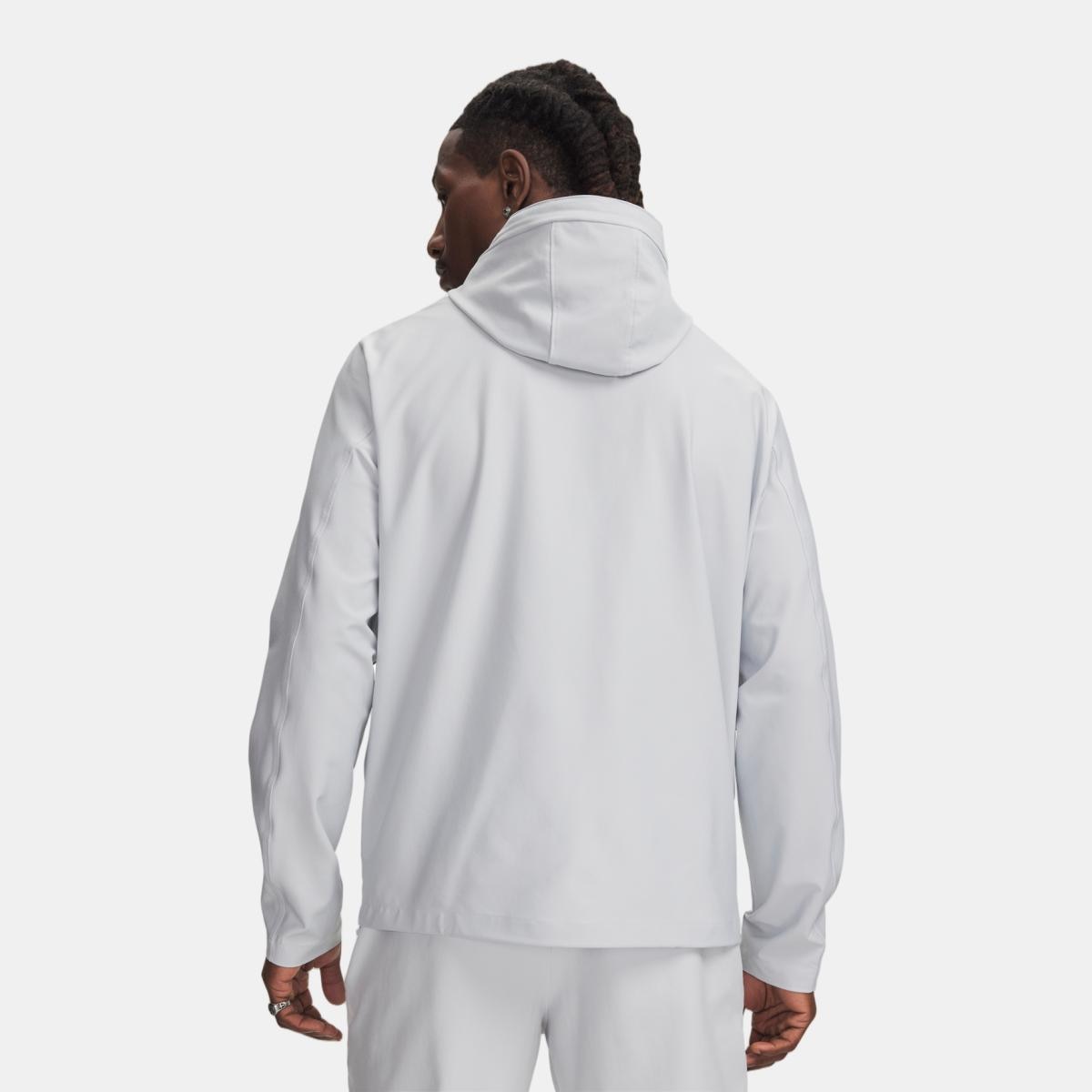 Sweatshirt de Homem Casual UA Unstoppable Woven Jacket Cinzento-claro-2
