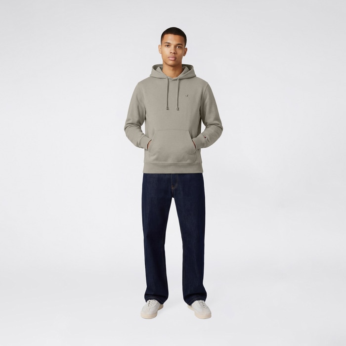 Sweatshirt de Homem Hooded Cinzento-4