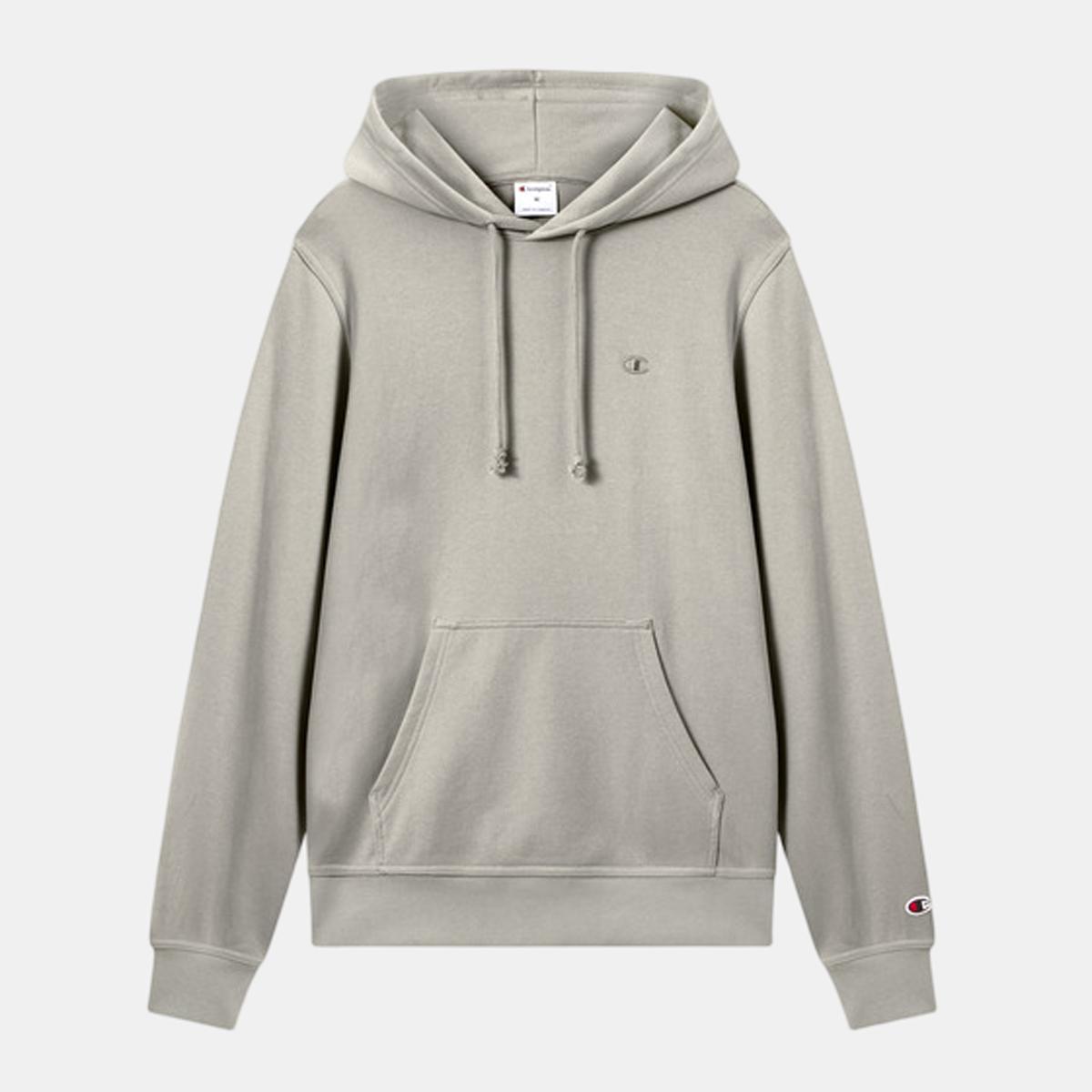 Sweatshirt de Homem Hooded Cinzento-5