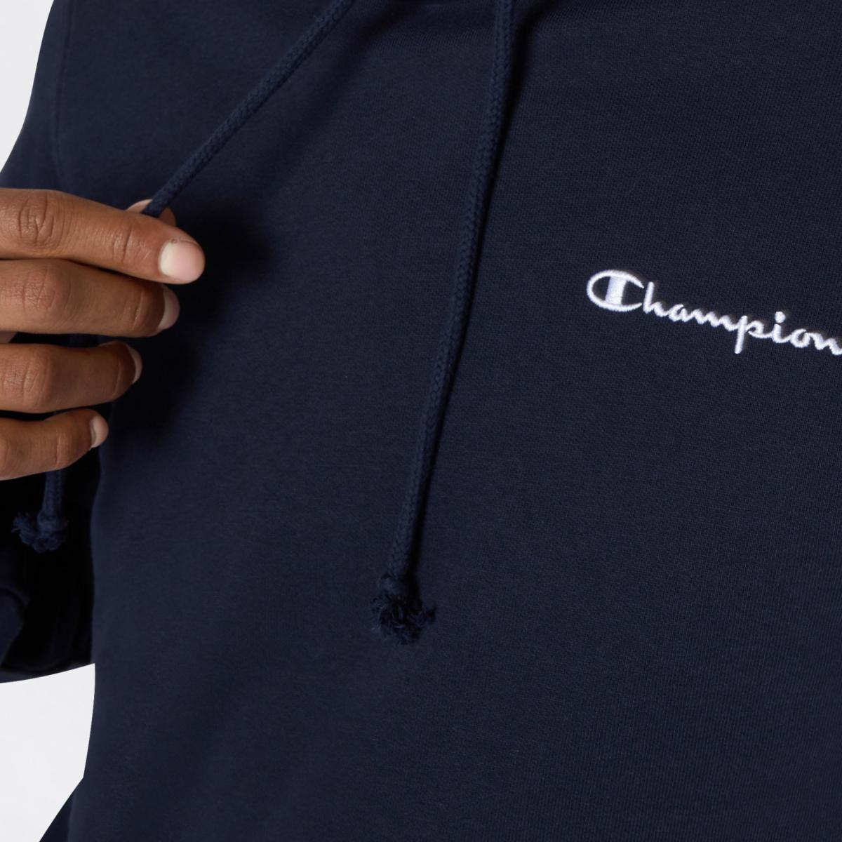 Sweatshirt de Homem Hooded Azul-3