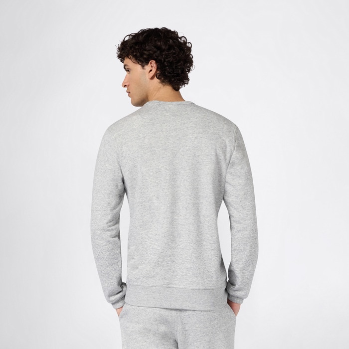Sweatshirt de Homem Crewneck Cinzento-2