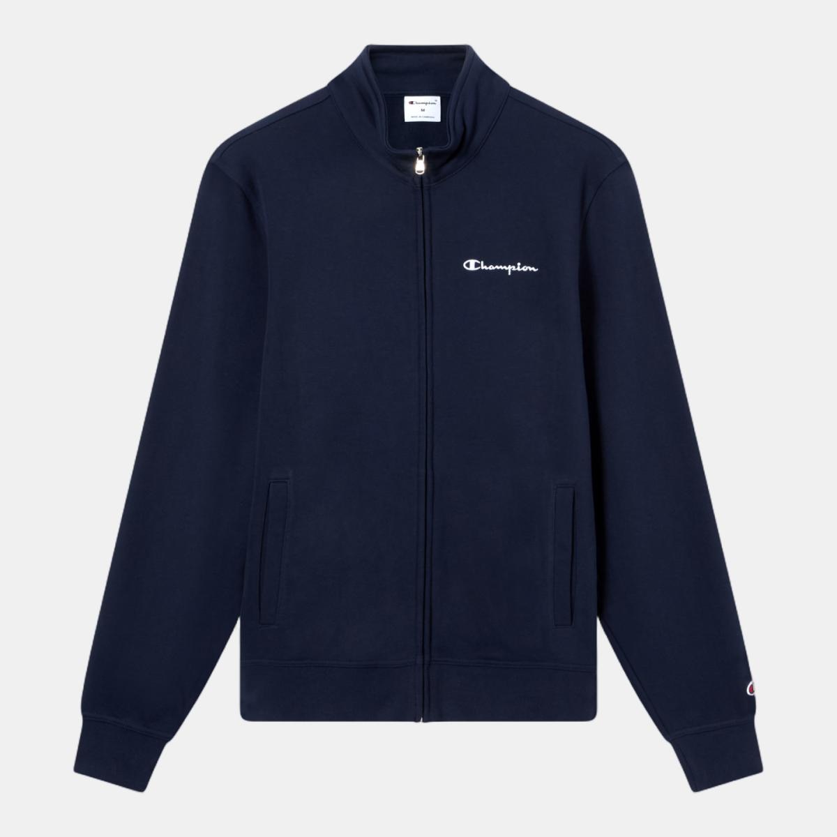 Sweatshirt de Homem Half Zip Azul-5