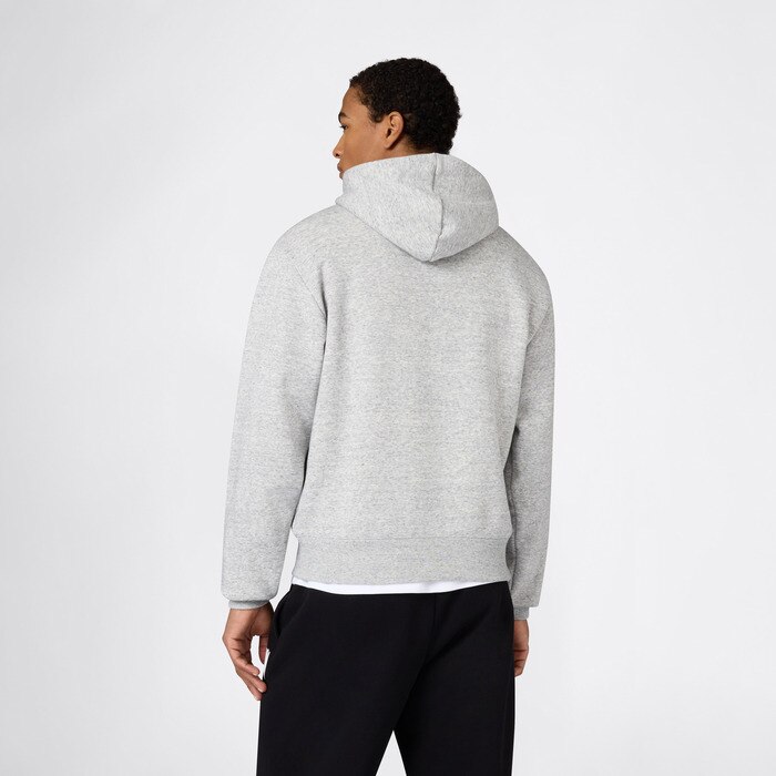 Sweatshirt de Homem Hooded Cinzento-2