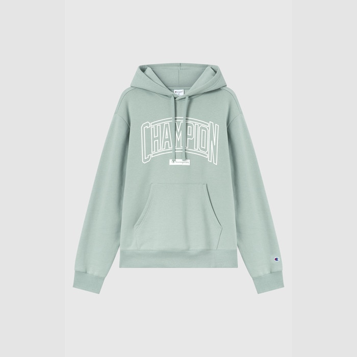 Sweatshirt de Homem Hooded Verde-4