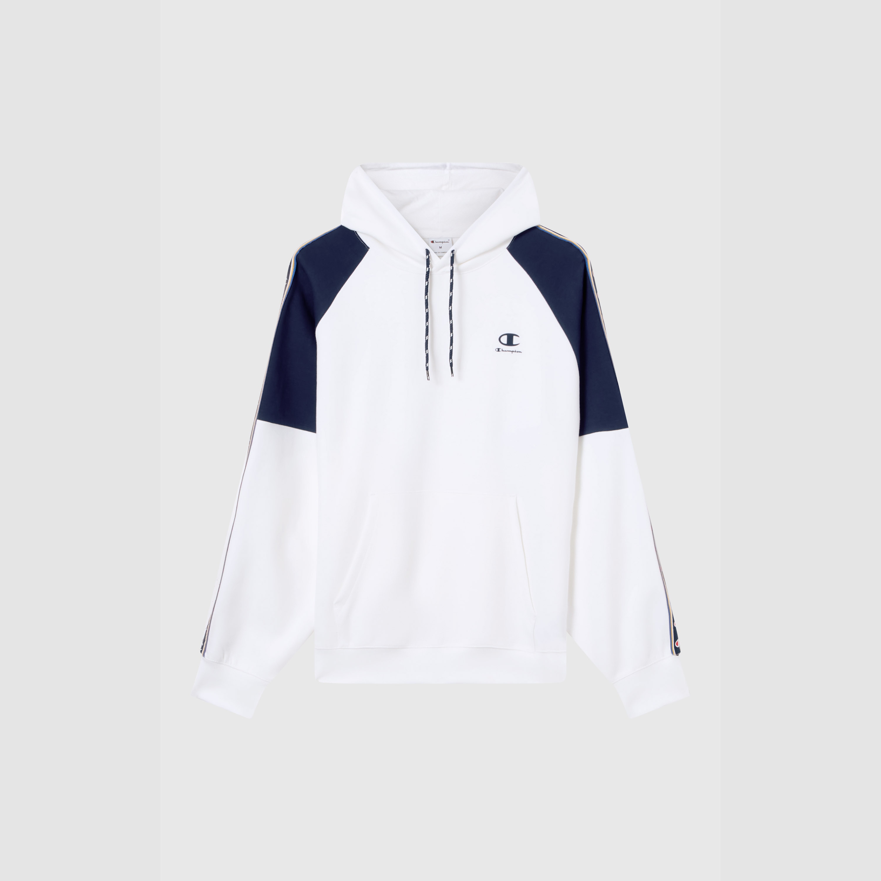 Sweatshirt de Homem Hooded Branco-5