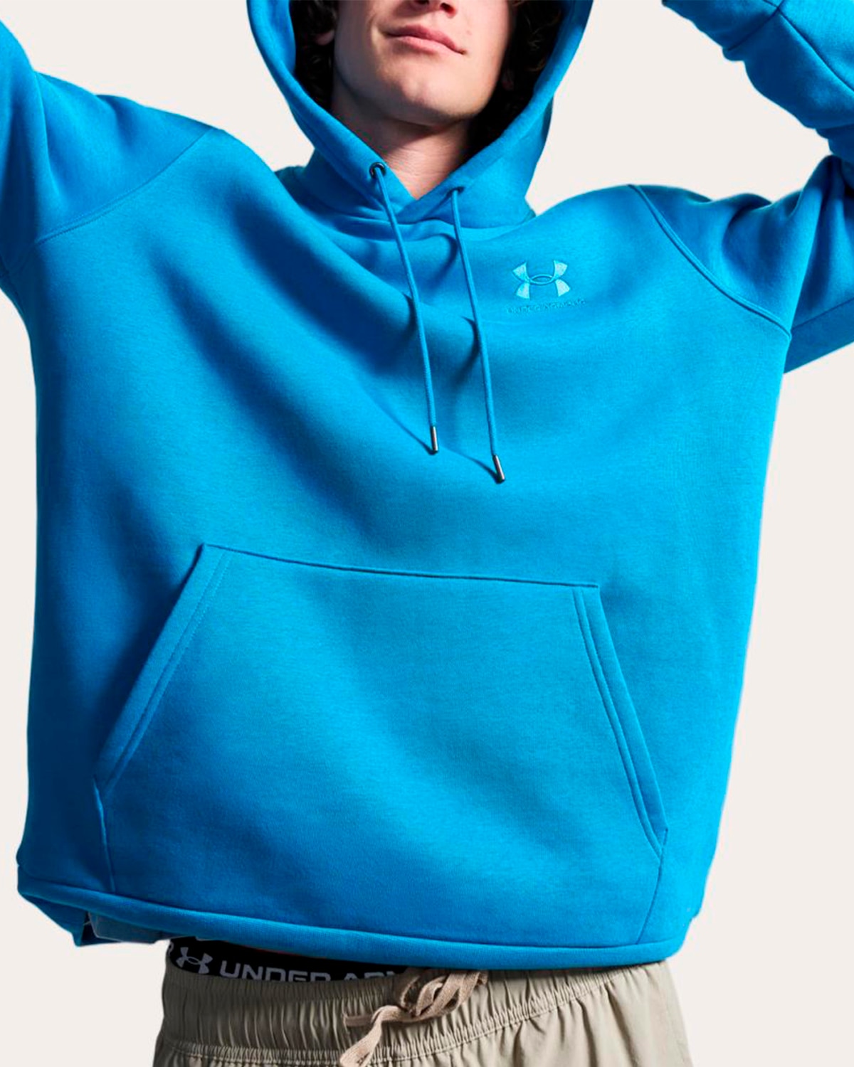 Under Armour - Sudadera de hombre UA Icon Fleece Hoodie Under Armour.
