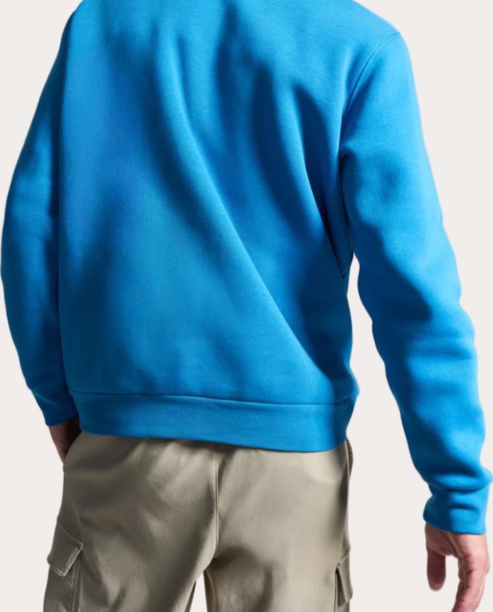 Sweatshirt de Homem UA Icon Fleece Hoodie Azul-2
