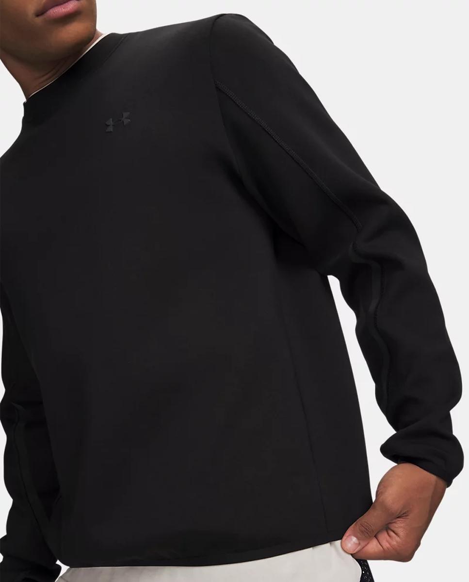 Sweatshirt de Homem UA Unstoppable Flc FZ Preto-3