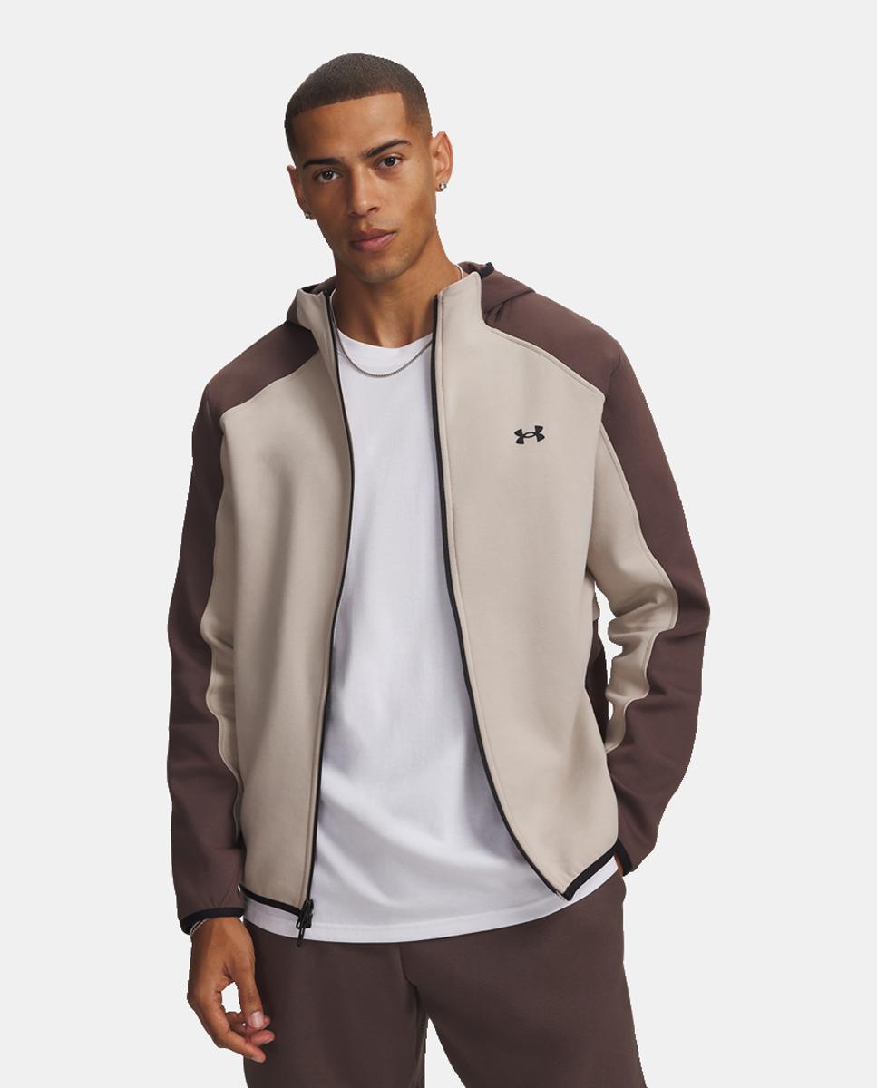 Imagen 1 de Sudadera de hombre UA Unstoppable Flc FZ Under Armour - Beige Beige