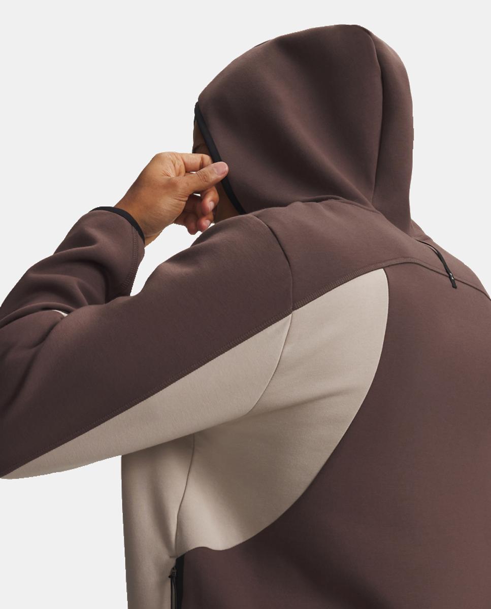 Imagen 3 de Sudadera de hombre UA Unstoppable Flc FZ Under Armour - Beige Beige