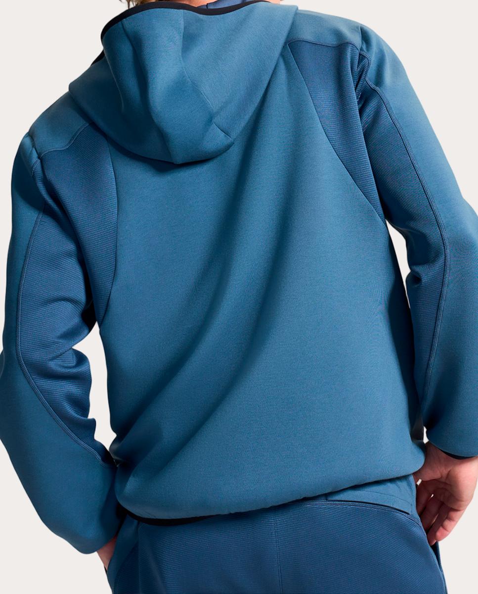 Sudadera de hombre UA Unstoppable Flc Txtrd FZ Under Armour - Gris azulado Gris azulado-2