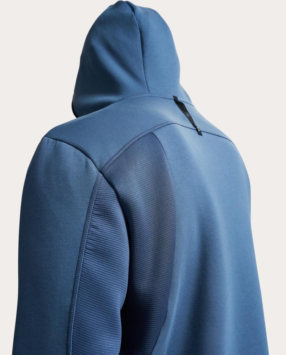 Sudadera de hombre UA Unstoppable Flc Txtrd FZ Under Armour - Gris azulado Gris azulado-3