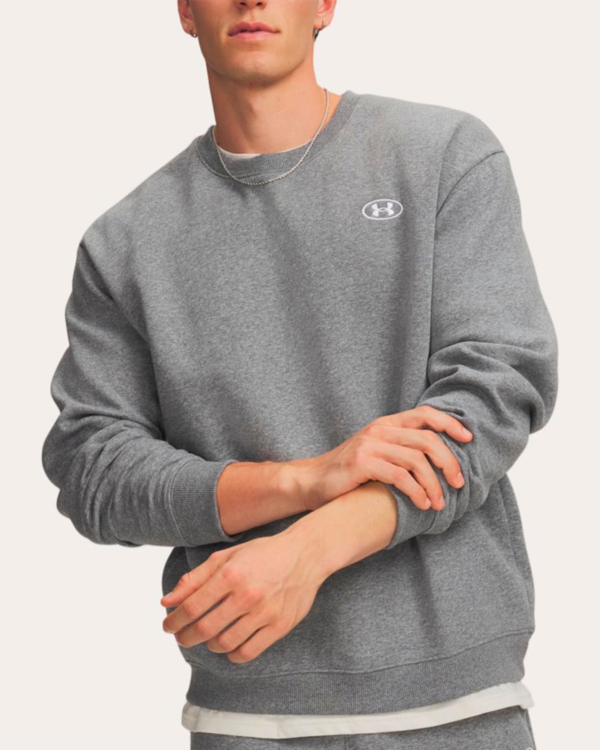 Imagem 0 de Sweatshirt de Homem UA Rival Flc Crew
