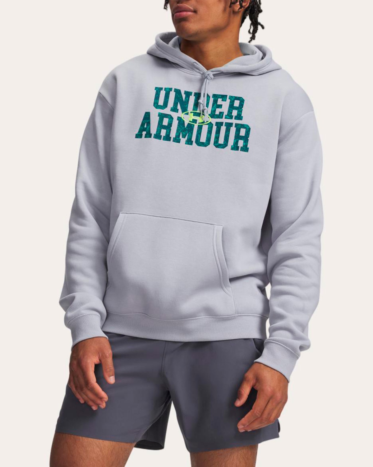 Imagem 0 de Sweatshirt de Homem UA Rival Flc Camo Fill Hdy