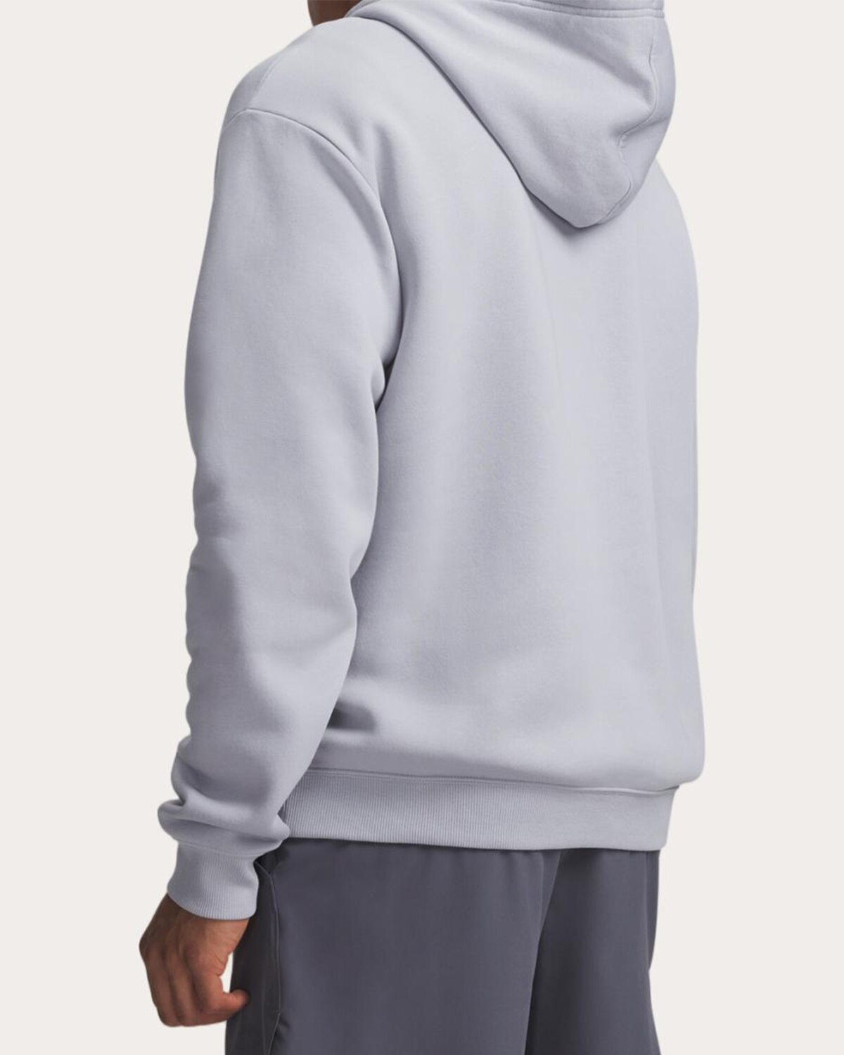 Sweatshirt de Homem UA Rival Flc Camo Fill Hdy Cinzento médio-2